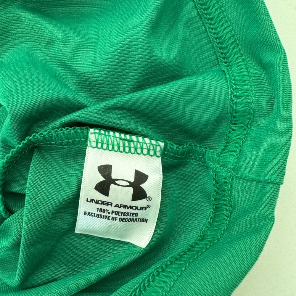 NWOT Notre Dame Under Armour Men's Small HeatGear 1/4 Zip Lightweight Jacket - Picture 8 of 8